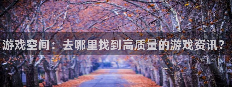 长征娱乐登陆:游戏空间:去哪里找到高质量的游戏资讯?